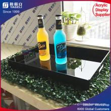 KTV Acrylic Serving Tray para alimentos / barware